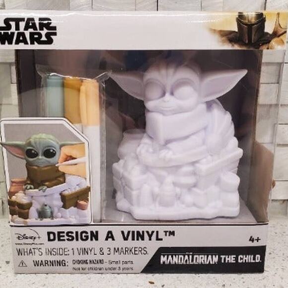 Star Wars Mandalorian The Child Baby Yoda Design a Vinyl Arts and Crafts - Picture 6 of 6